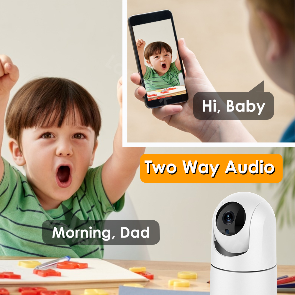 Wholesale IP Camera 5G WiFi Baby Monitor 1080P Mini Indoor CCTV Security 2K 4MP AI Tracking Audio Video Surveillance Camera Alexa - Image 6