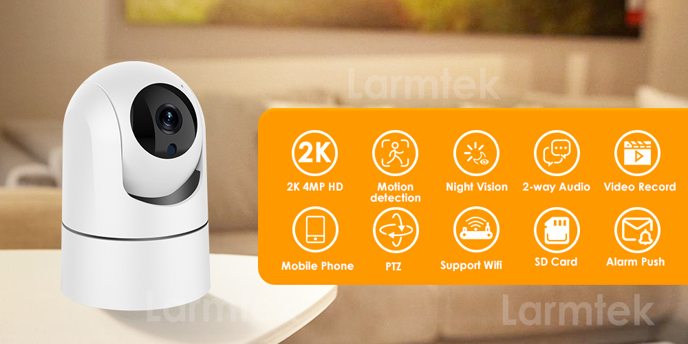 Wholesale IP Camera 5G WiFi Baby Monitor 1080P Mini Indoor CCTV Security 2K 4MP AI Tracking Audio Video Surveillance Camera Alexa - Image 11