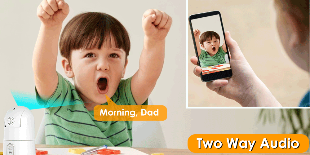 Wholesale IP Camera 5G WiFi Baby Monitor 1080P Mini Indoor CCTV Security 2K 4MP AI Tracking Audio Video Surveillance Camera Alexa - Image 15