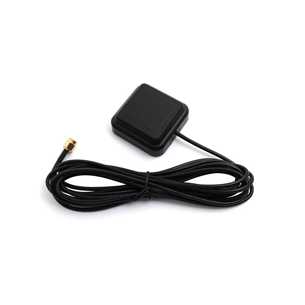 Dual-frequency stacked GNSS antenna with external active ceramic GPS Beidou dual-frequency L1+L5 for vehicle BT